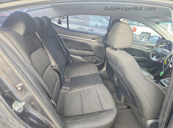 5NPD84LFXLH563310 2020 HYUNDAI ELANTRA Gray Հետևի նստատեղերի տեսք