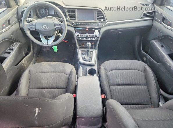 5NPD84LFXLH563310 2020 HYUNDAI ELANTRA Gray Առջևի վահանակի տեսք