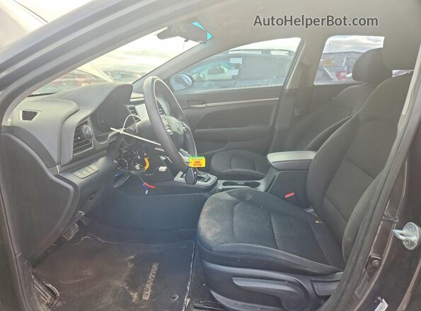 5NPD84LFXLH563310 2020 HYUNDAI ELANTRA Gray Սալոնի դիմացի տեսք