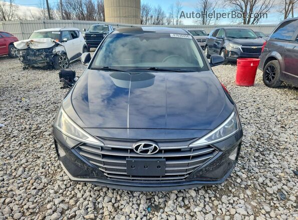 5NPD84LFXLH563310 2020 HYUNDAI ELANTRA Gray Դիմացի տեսք