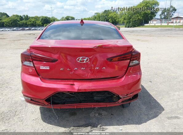 5NPD84LFXLH568295 2020 HYUNDAI ELANTRA Red 