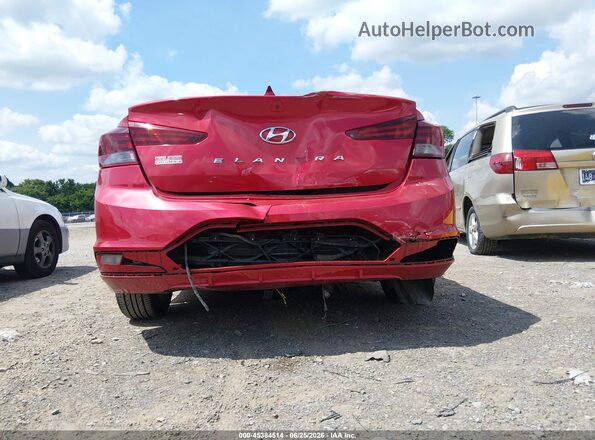 5NPD84LFXLH568295 2020 HYUNDAI ELANTRA Red 