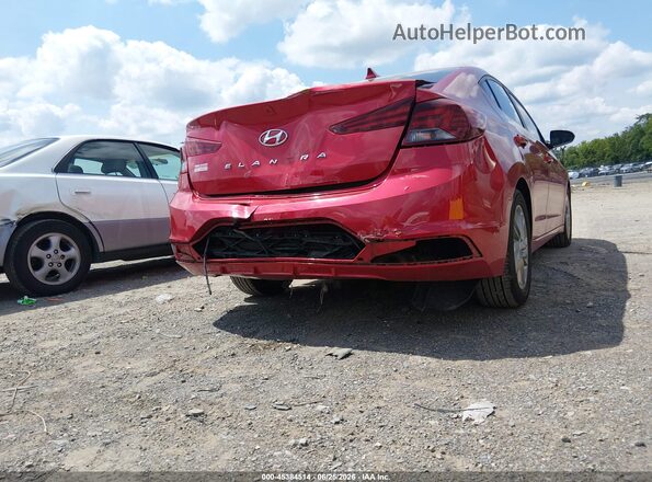 5NPD84LFXLH568295 2020 HYUNDAI ELANTRA Red 