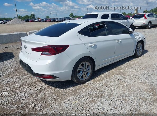 5NPD84LFXLH569043 2020 HYUNDAI ELANTRA Белый Задняя правая четверть