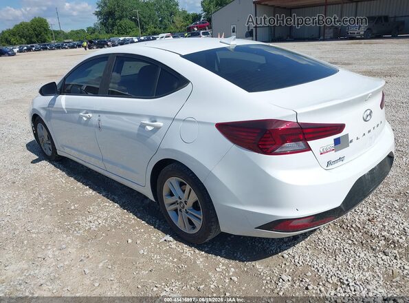 5NPD84LFXLH569043 2020 HYUNDAI ELANTRA Белый Задняя левая четверть
