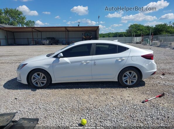 5NPD84LFXLH569043 2020 HYUNDAI ELANTRA Белый Панорамный вид салона 360°