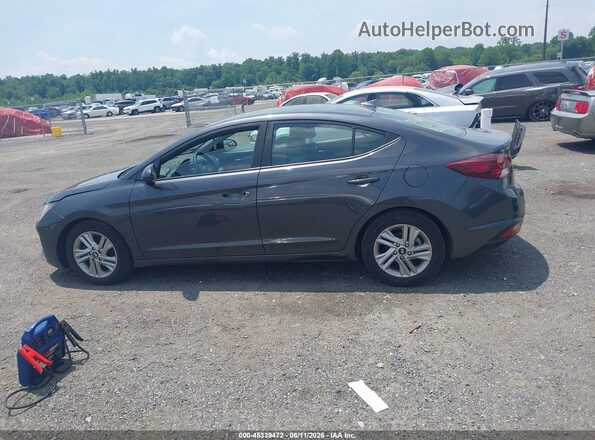5NPD84LFXLH572072 2020 HYUNDAI ELANTRA Gray სალონის 360-გრადუსიანი ხედი