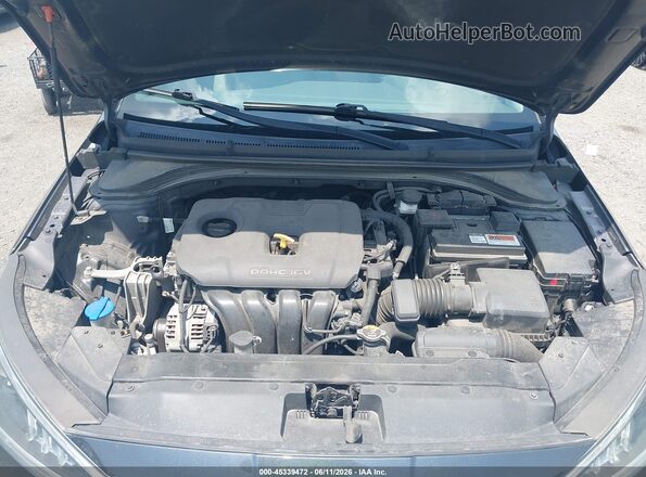 5NPD84LFXLH572072 2020 HYUNDAI ELANTRA Gray უკანა ხედი