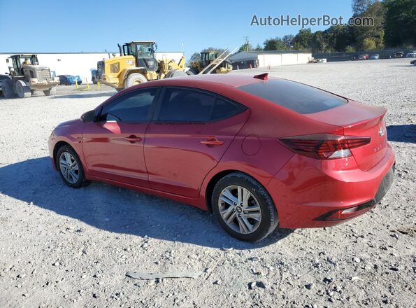 5NPD84LFXLH576221 2020 HYUNDAI ELANTRA Red Rear left