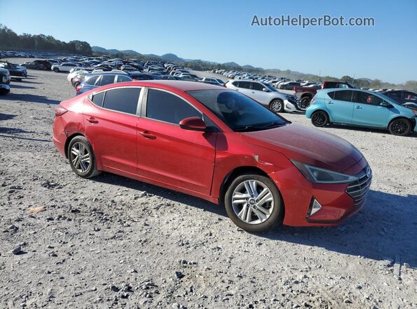 5NPD84LFXLH576221 2020 HYUNDAI ELANTRA Red Front right