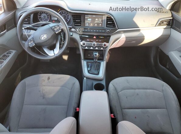 5NPD84LFXLH576221 2020 HYUNDAI ELANTRA Red Dashboard view