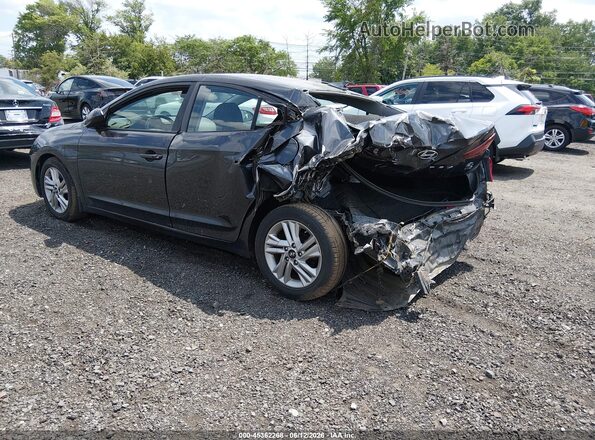 5NPD84LFXLH605376 2020 HYUNDAI ELANTRA Черный Задняя левая четверть