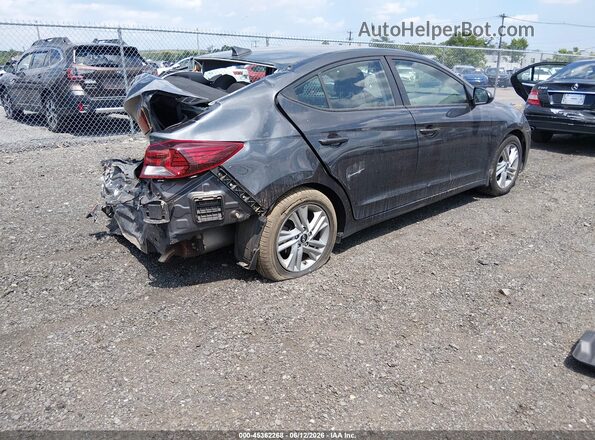 5NPD84LFXLH605376 2020 HYUNDAI ELANTRA Черный Задняя правая четверть
