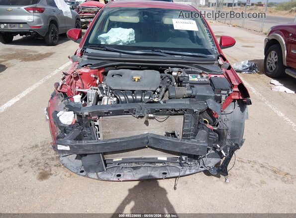5NPD84LFXLH607029 2020 HYUNDAI ELANTRA Red Դիմացի տեսք