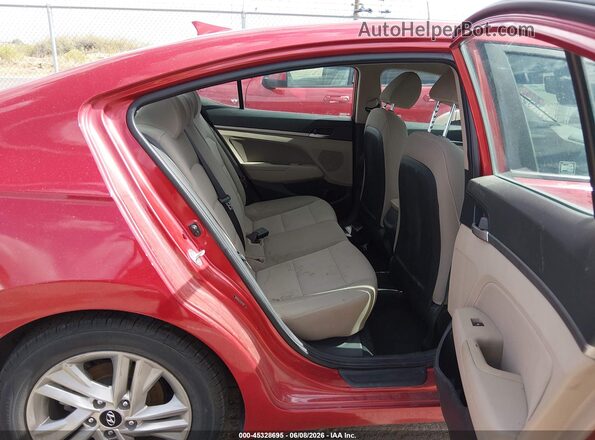 5NPD84LFXLH607029 2020 HYUNDAI ELANTRA Red VIN կոդի պիտակի տեսք
