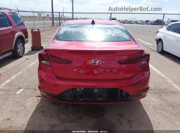 5NPD84LFXLH607029 2020 HYUNDAI ELANTRA Red 