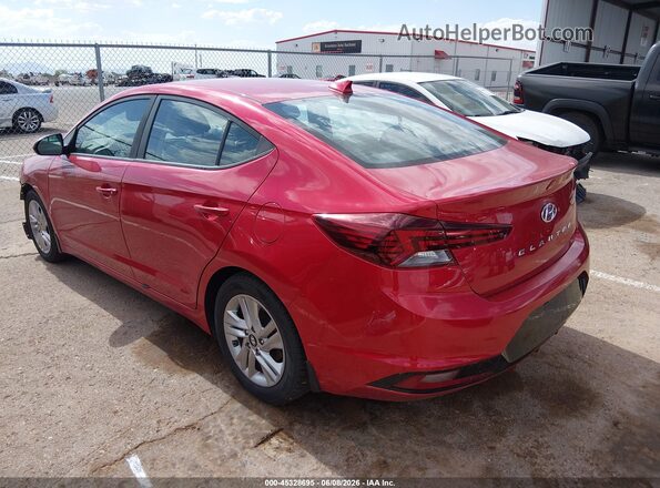 5NPD84LFXLH607029 2020 HYUNDAI ELANTRA Red 