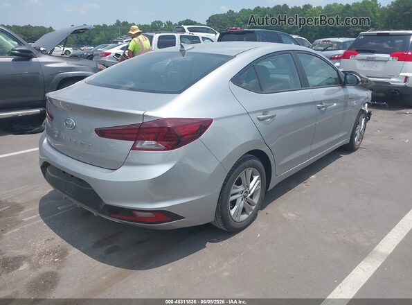 5NPD84LFXLH621206 2020 HYUNDAI ELANTRA Silver Trasero derecho