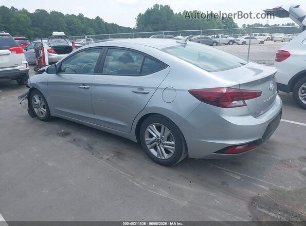 5NPD84LFXLH621206 2020 HYUNDAI ELANTRA Silver Trasero izquierdo