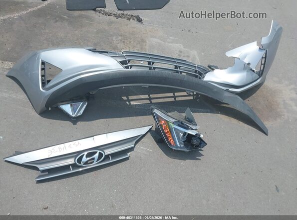 5NPD84LFXLH621206 2020 HYUNDAI ELANTRA Silver Vista del cuadro de instrumentos