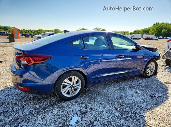 5NPD84LFXLH625787 2020 HYUNDAI ELANTRA Blue Tył prawy