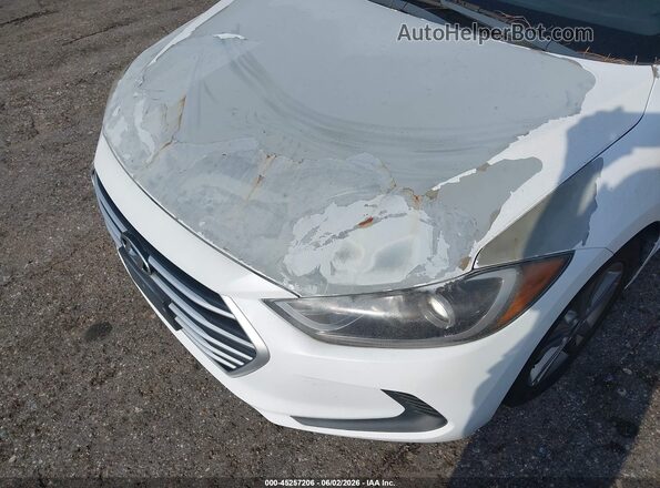 5NPD84LS7JH246937 2018 HYUNDAI ELANTRA White წინა ხედი