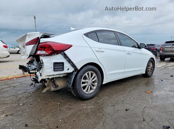 5NPD94LA0LH548168 2020 HYUNDAI ELANTRA White უკანა მარჯვენა