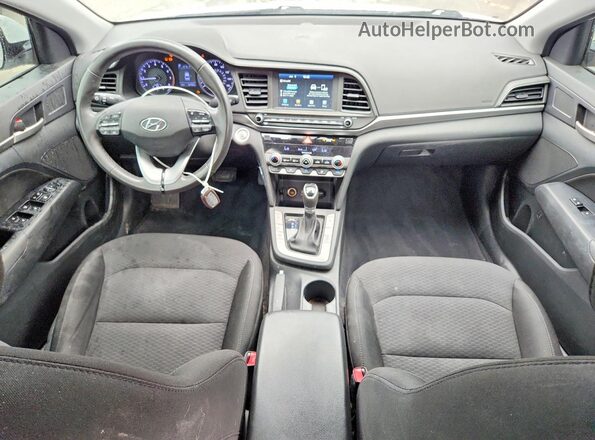 5NPD94LA0LH548168 2020 HYUNDAI ELANTRA White წინა პანელის ხედი