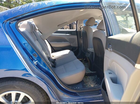5NPD94LA0LH601953 2020 HYUNDAI ELANTRA Blue Вид наклейки з VIN-кодом