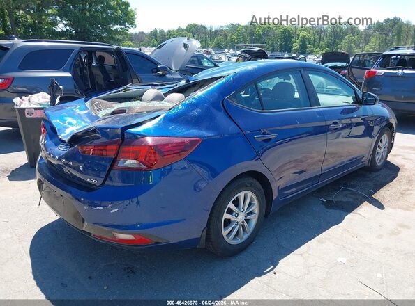5NPD94LA0LH601953 2020 HYUNDAI ELANTRA Blue Задня права чверть