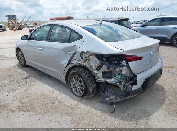 5NPD94LA1LH529337 2020 HYUNDAI ELANTRA Silver Задня ліва чверть