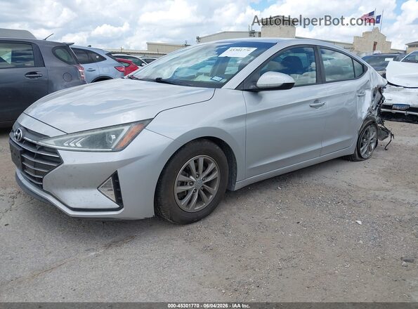 5NPD94LA1LH529337 2020 HYUNDAI ELANTRA Silver Передня ліва чверть