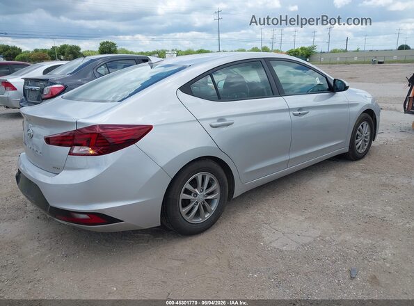 5NPD94LA1LH529337 2020 HYUNDAI ELANTRA Silver Задня права чверть