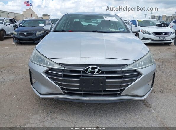 5NPD94LA1LH529337 2020 HYUNDAI ELANTRA Silver Вид щитка приладів