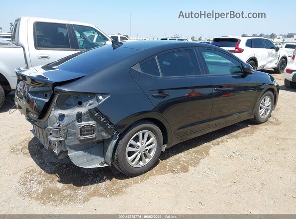 5NPD94LA1LH599470 2020 HYUNDAI ELANTRA Black Rear right