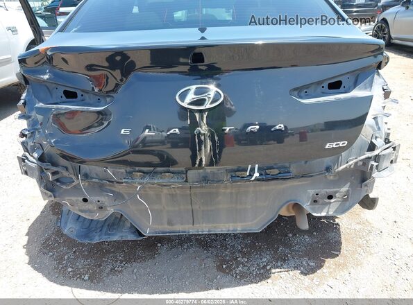 5NPD94LA1LH599470 2020 HYUNDAI ELANTRA Black Front view