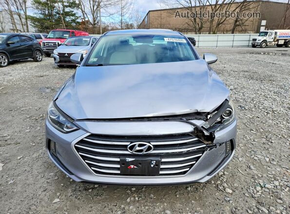 5NPD94LA7HH137681 2017 HYUNDAI ELANTRA Серебряный Вид спереди