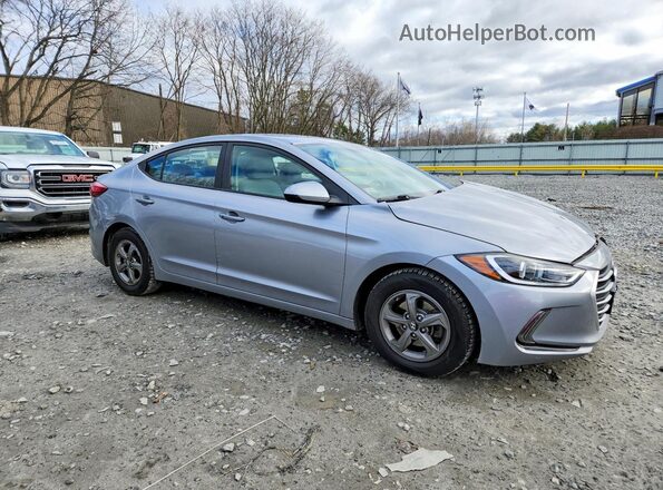 5NPD94LA7HH137681 2017 HYUNDAI ELANTRA Серебряный Передняя правая четверть