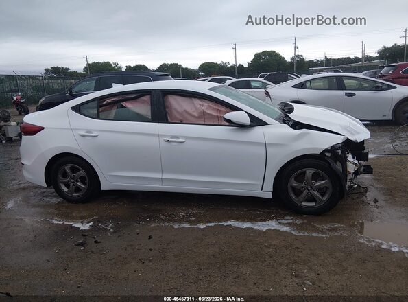 5NPD94LA9HH075507 2017 HYUNDAI ELANTRA White Սալոնի հետևի տեսք