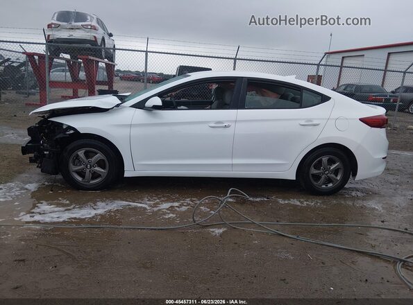5NPD94LA9HH075507 2017 HYUNDAI ELANTRA White Սալոնի 360 աստիճան տեսք