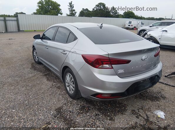 5NPD94LA9LH602342 2020 HYUNDAI ELANTRA Серебряный Задняя левая четверть