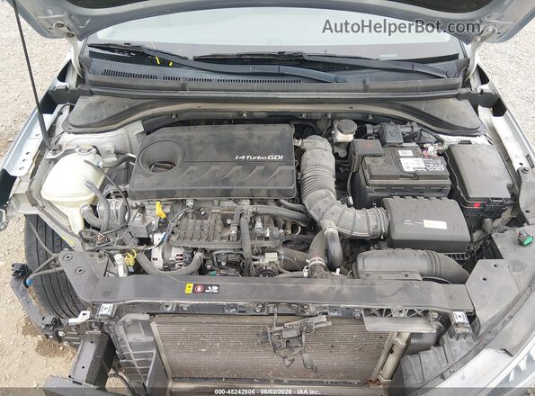 5NPD94LA9LH602342 2020 HYUNDAI ELANTRA Серебряный Вид сзади