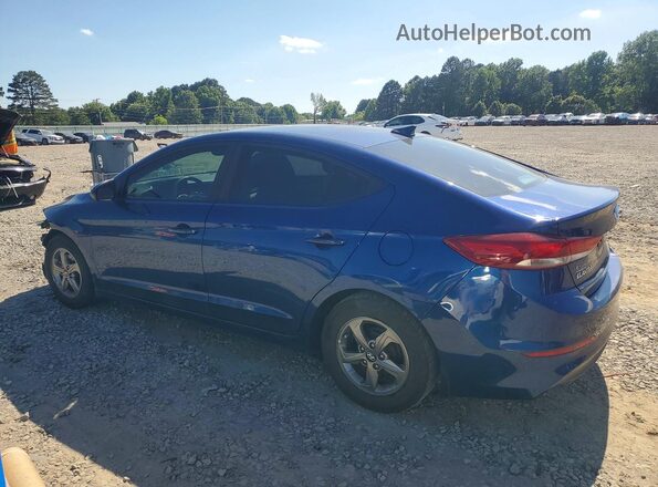 5NPD94LAXHH121572 2017 HYUNDAI ELANTRA Blue Tył lewy