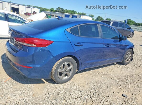 5NPD94LAXHH121572 2017 HYUNDAI ELANTRA Blue Tył prawy