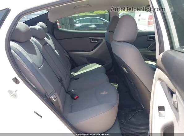 5NPDH4AE0GH683729 2016 HYUNDAI ELANTRA White Vista de la etiqueta del VIN