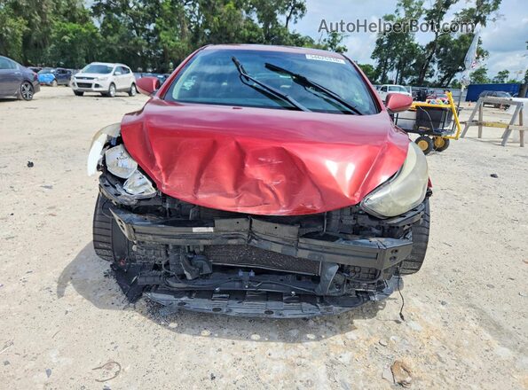5NPDH4AE0GH703798 2016 HYUNDAI ELANTRA Red 