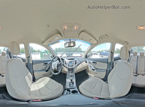 5NPDH4AE0GH703798 2016 HYUNDAI ELANTRA Red 