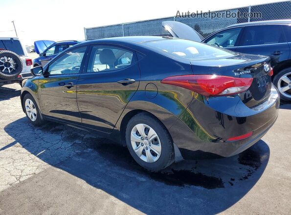 5NPDH4AE0GH706460 2016 HYUNDAI ELANTRA Black 