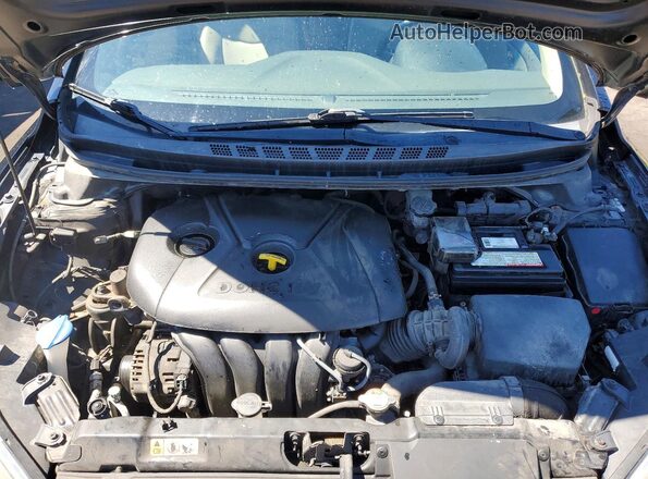 5NPDH4AE0GH706460 2016 HYUNDAI ELANTRA Black 