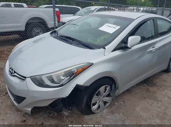 5NPDH4AE0GH714042 2016 HYUNDAI ELANTRA Серебряный Вид спереди